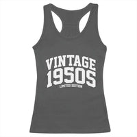 Vintage 1950s Limited Edition Racerback Tank Top Vintage Varsity Funny Cool 1950 Theme