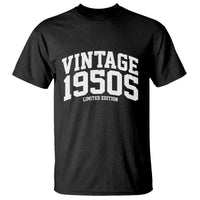 Vintage 1950s Limited Edition T Shirt Vintage Varsity Funny Cool 1950 Theme
