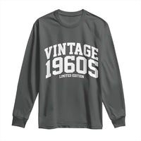Vintage 1960s Limited Edition Long Sleeve Shirt Vintage Varsity Funny Cool 1960 Theme
