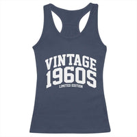 Vintage 1960s Limited Edition Racerback Tank Top Vintage Varsity Funny Cool 1960 Theme