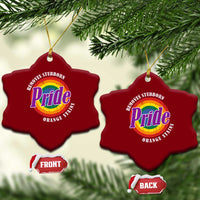 Pride Removes Stubborn Orange Stains Ceramic Ornament Pride Month LGBTQ - Wonder Print Shop