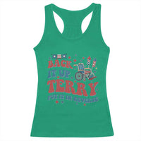 Funny 4th of July Back It Up Terry Put It In Reverse Racerback Tank Top - Wonder Print Shop