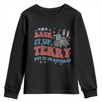 Funny 4th of July Back It Up Terry Put It In Reverse Youth Sweatshirt - Wonder Print Shop