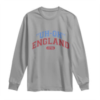 Funny 4th of July Long Sleeve Shirt Uh Oh England 1776 - Wonder Print Shop