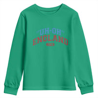 Funny 4th of July Youth Sweatshirt Uh Oh England 1776 - Wonder Print Shop