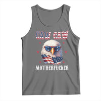 Bald Eagle Patriotic Tank Top Caw Caw Motherfucker American Flag - Wonder Print Shop