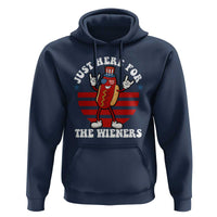Funny 4th Of July Hoodie I'm Just Here for The Wieners Hot Dog - Wonder Print Shop