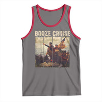 Funny 4th of July Tank Top Political Party Booze Cruise Founding Father - Wonder Print Shop