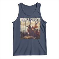 Funny 4th of July Tank Top Political Party Booze Cruise Founding Father - Wonder Print Shop