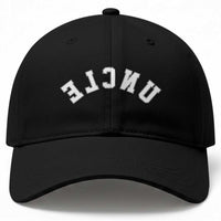 Uncles Baseball Cap Pregnancy Announcement Gifts For Uncle Retro Upside Down Text