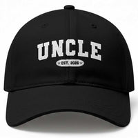 Promoted To Uncle Est 2026 Baseball Cap New Uncle Gift