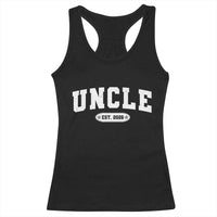 Promoted To Uncle Est 2026 Racerback Tank Top New Uncle Gift