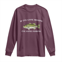 Funny Bass Fishing Long Sleeve Shirt Largemouth Bass Anglers Outdoor Lovers
