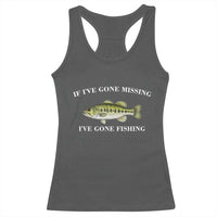Funny Bass Fishing Racerback Tank Top Largemouth Bass Anglers Outdoor Lovers