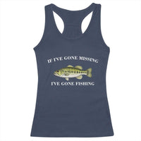 Funny Bass Fishing Racerback Tank Top Largemouth Bass Anglers Outdoor Lovers