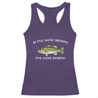Funny Bass Fishing Racerback Tank Top Largemouth Bass Anglers Outdoor Lovers