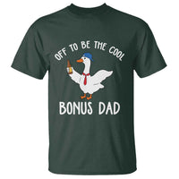 Funny Stepdad Silly Goose T Shirt Off To Be The Cool Bonus Dad