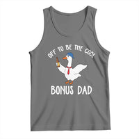 Funny Stepdad Silly Goose Tank Top Off To Be The Cool Bonus Dad