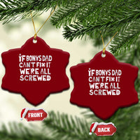 Funny Stepdad Gifts Ceramic Ornament If Bonus Dad Cant Fix It Stepfather Fathers Day
