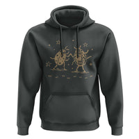 Dancing Lady Bugs Happy Little Insects Nature Lovers Hoodie