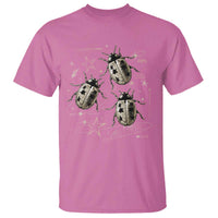 Cute Ladybug Y2k Grunge 2000s Alt 90s Vintage Star Dots Teen T Shirt