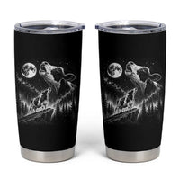 Cow Howling at Moon Vintage 90s Graphic Tumbler Cup Retro Farm Animal Country Western Gift