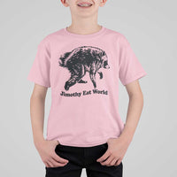 Jimothy Eat World Funny Viral Raccoon Seattle Trash Panda T Shirt For Kid