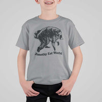 Jimothy Eat World Funny Viral Raccoon Seattle Trash Panda T Shirt For Kid