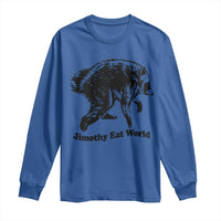Jimothy Eat World Funny Viral Raccoon Seattle Trash Panda Long Sleeve Shirt