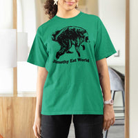 Jimothy Eat World Funny Viral Raccoon Seattle Trash Panda T Shirt For Women