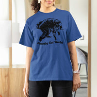 Jimothy Eat World Funny Viral Raccoon Seattle Trash Panda T Shirt For Women