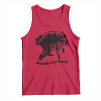 Jimothy Eat World Funny Viral Raccoon Seattle Trash Panda Tank Top