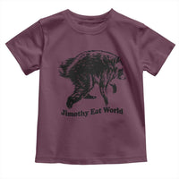 Jimothy Eat World Funny Viral Raccoon Seattle Trash Panda Toddler T Shirt