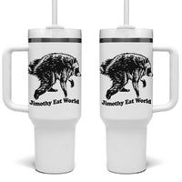 Jimothy Eat World Funny Viral Raccoon Seattle Trash Panda Tumbler With Handle
