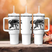 Jimothy Eat World Funny Viral Raccoon Seattle Trash Panda Tumbler With Handle