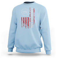 I Am Charlie Kirk Sweatshirt Freedom Vintage Old American Flag Patriotic 1776 - Wonder Print Shop