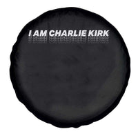 I Am Charlie Kirk Spare Tire Cover Freedom A True Patriot Patriotic USA - Wonder Print Shop