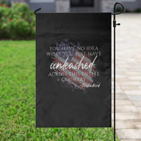 Charlie Kirk Memorial Garden Flag Erika Kirk Quote Patriotism Faith Gods Merciful Love - Wonder Print Shop