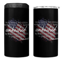 Charlie Kirk Memorial 4 in 1 Can Cooler Tumbler Erika Kirk Quote Patriotism Faith Gods Merciful Love - Wonder Print Shop