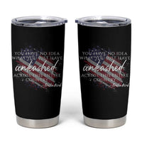 Charlie Kirk Memorial Tumbler Cup Erika Kirk Quote Patriotism Faith Gods Merciful Love - Wonder Print Shop