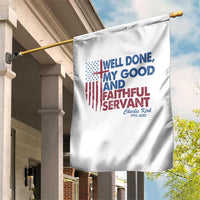 Charlie Kirk Garden Flag Fear Not Mens Christian Memorial Tribute Charlie Cross US Flag - Wonder Print Shop