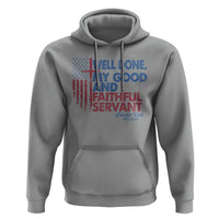 Charlie Kirk Hoodie Fear Not Mens Christian Memorial Tribute Charlie Cross US Flag - Wonder Print Shop