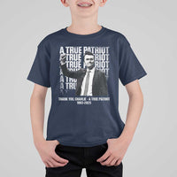 Charlie Kirk Freedom T Shirt For Kid Vintage A True Patriot Patriotic American - Wonder Print Shop