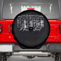 Charlie Kirk Freedom Spare Tire Cover A True Patriot Patriotic American - Wonder Print Shop