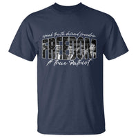 Charlie Kirk Freedom T Shirt A True Patriot Patriotic American - Wonder Print Shop