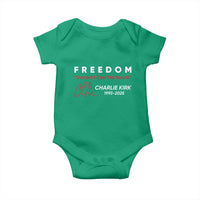 Charlie Kirk Memorial Baby Onesie Freedom Shouldnt Cost This Much - Wonder Print Shop