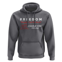 Charlie Kirk Memorial Hoodie Freedom Shouldnt Cost This Much - Wonder Print Shop
