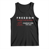 Charlie Kirk Memorial Tank Top Freedom Shouldnt Cost This Much - Wonder Print Shop