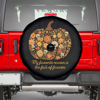 My Favorite Season is the Fall of Fascism Spare Tire Cover Social Justice Halloween Activist - Wonder Print Shop
