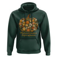 My Favorite Season is the Fall of Fascism Hoodie Social Justice Halloween Activist - Wonder Print Shop